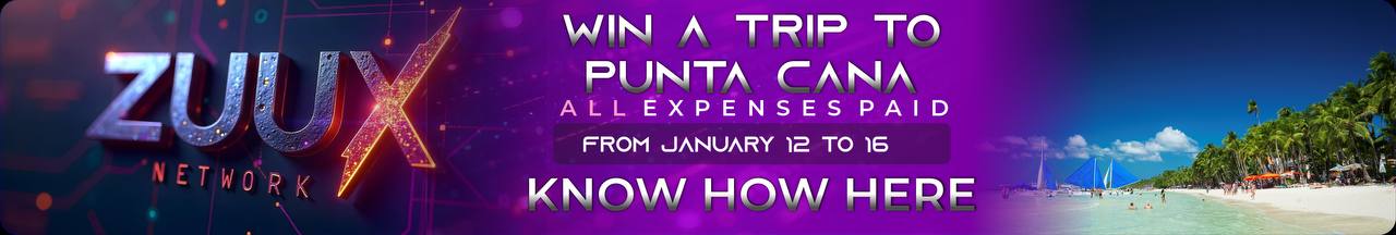 Zuux Network - Win a trip to Punta Cana